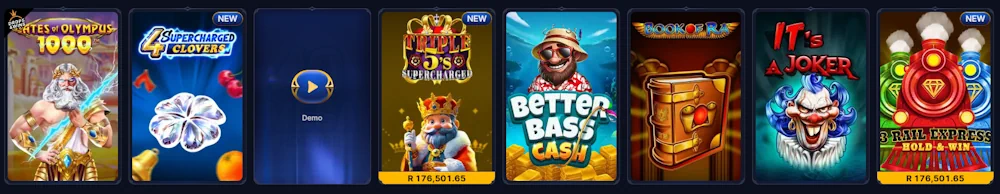 Cazeus Casino Games